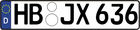 HB-JX636