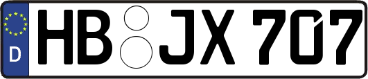 HB-JX707
