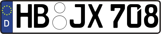HB-JX708
