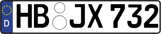 HB-JX732