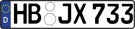 HB-JX733