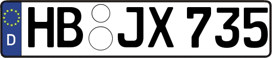 HB-JX735