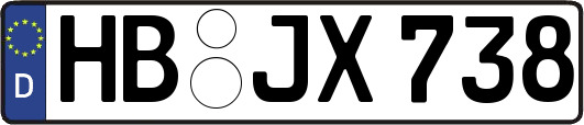 HB-JX738