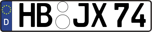 HB-JX74