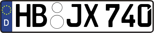 HB-JX740