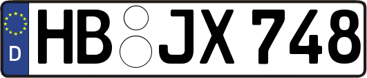 HB-JX748
