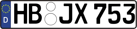 HB-JX753