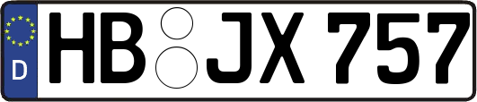 HB-JX757