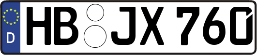 HB-JX760