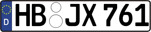 HB-JX761