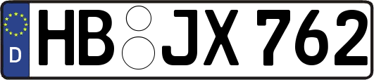 HB-JX762