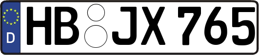 HB-JX765