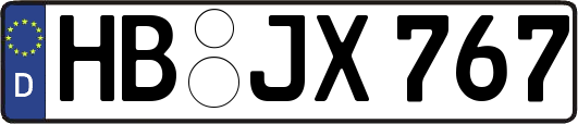 HB-JX767