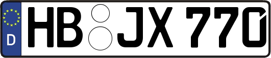 HB-JX770