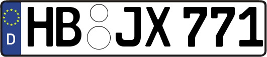 HB-JX771