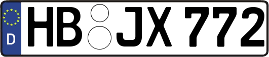 HB-JX772