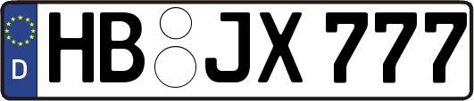 HB-JX777