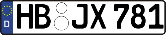 HB-JX781