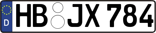 HB-JX784