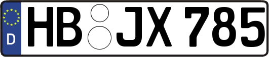 HB-JX785