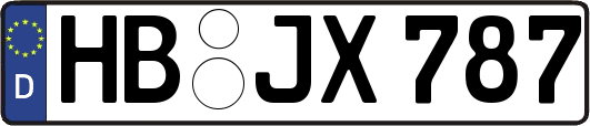 HB-JX787