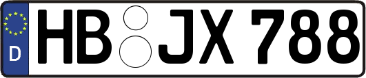 HB-JX788