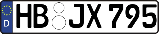 HB-JX795