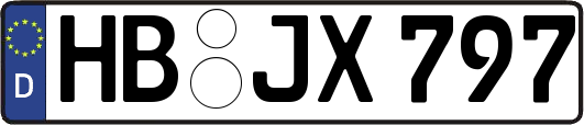 HB-JX797