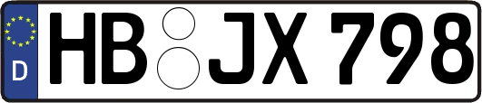 HB-JX798