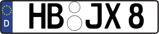 HB-JX8