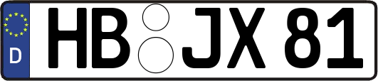 HB-JX81