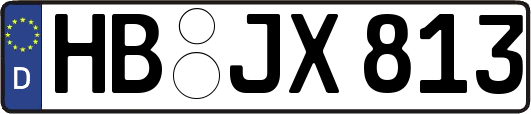 HB-JX813