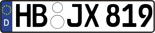 HB-JX819