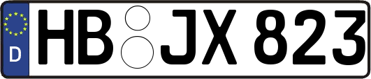 HB-JX823