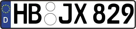 HB-JX829