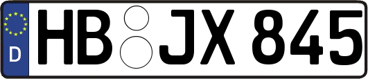 HB-JX845