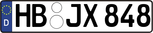 HB-JX848