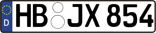 HB-JX854