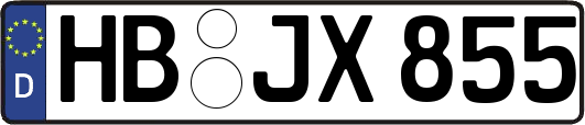 HB-JX855