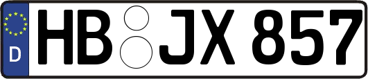HB-JX857