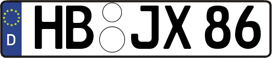 HB-JX86