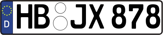 HB-JX878
