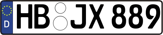 HB-JX889