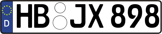 HB-JX898