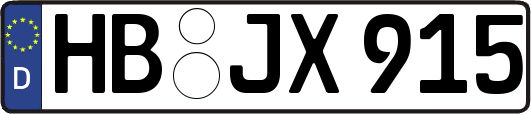 HB-JX915