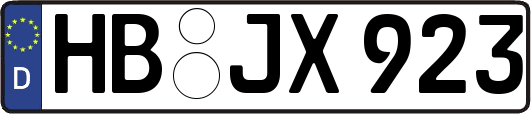 HB-JX923
