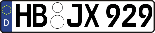 HB-JX929