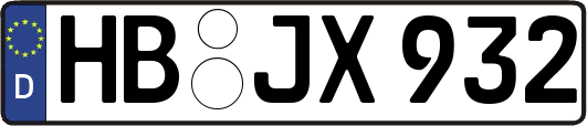 HB-JX932