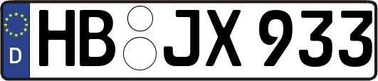 HB-JX933
