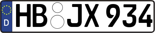 HB-JX934